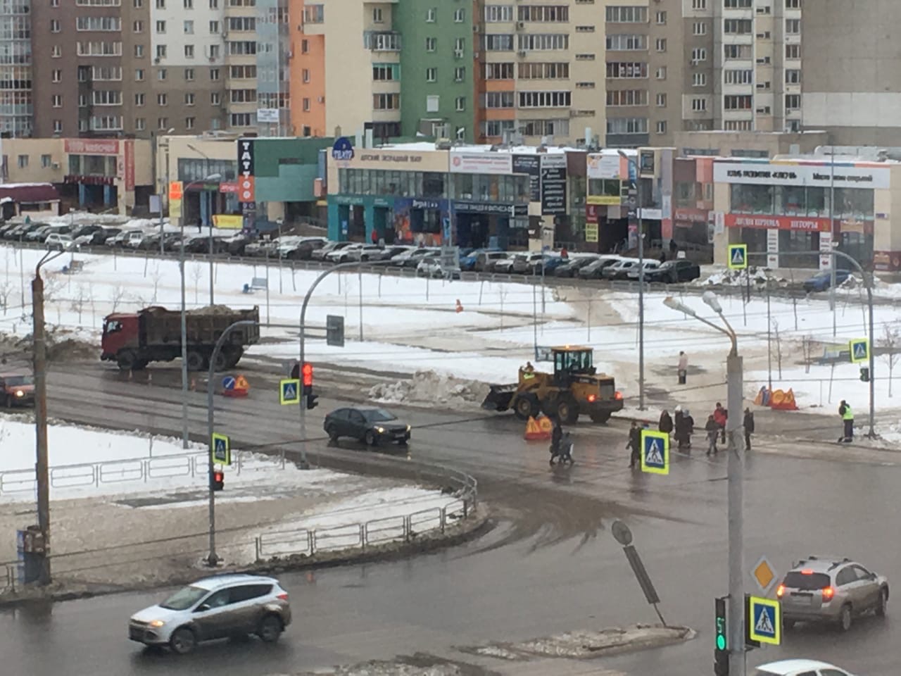 уборка снега в Челябинске