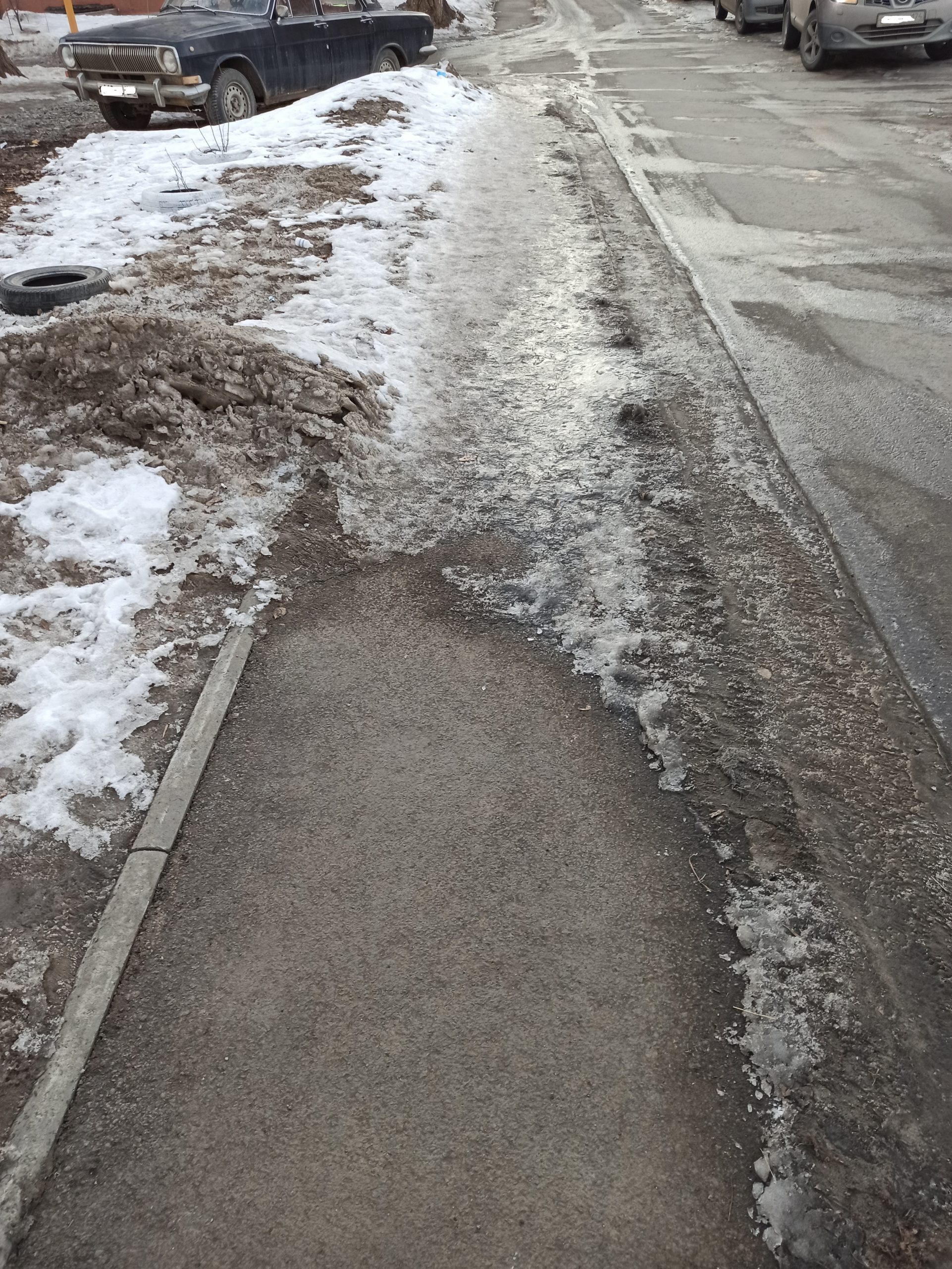 Методы борьбы со льдом на тротуарах
